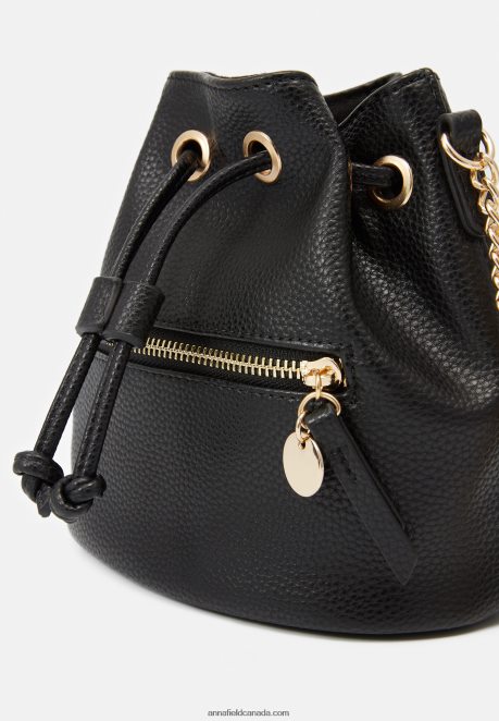 Anna Field Women Across Body Bag 802 Black H42J4Z2519