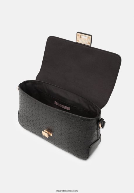 Anna Field Women Across Body Bag 802 Black H42J4Z2549