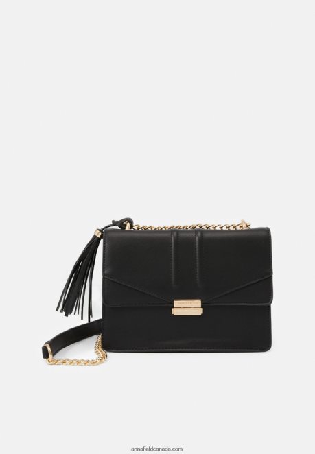 Anna Field Women Across Body Bag 802 Black H42J4Z2557