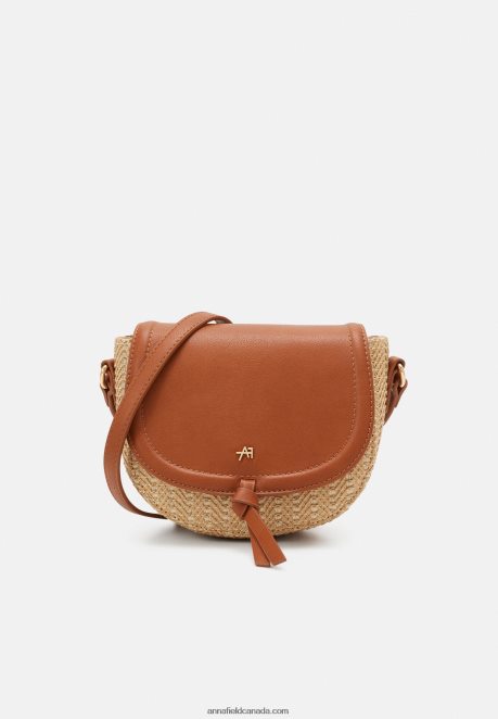 Anna Field Women Across Body Bag Beige/Cognac H42J4Z2517
