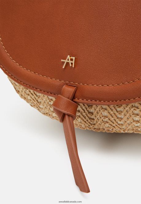 Anna Field Women Across Body Bag Beige/Cognac H42J4Z2517