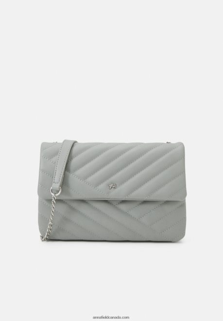 Anna Field Women Across Body Bag Blue Grey H42J4Z2553