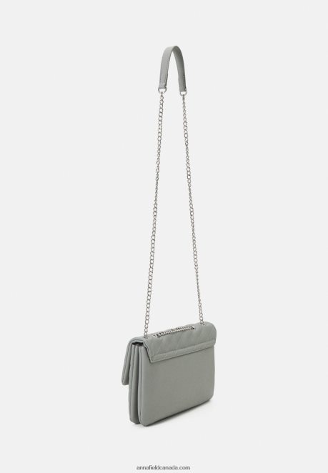 Anna Field Women Across Body Bag Blue Grey H42J4Z2553