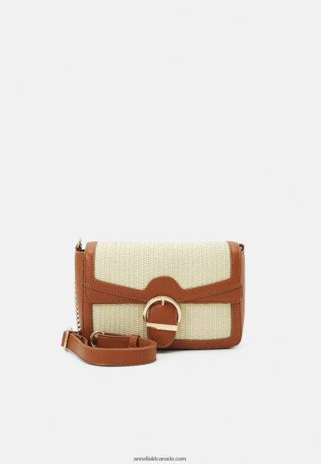 Anna Field Women Across Body Bag Cognac H42J4Z2498