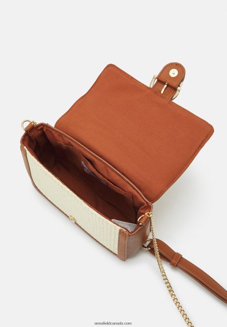 Anna Field Women Across Body Bag Cognac H42J4Z2498