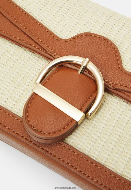 Anna Field Women Across Body Bag Cognac H42J4Z2498