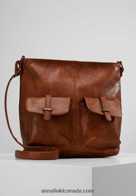 Anna Field Women Across Body Bag Cognac H42J4Z2502