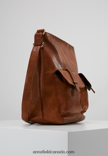 Anna Field Women Across Body Bag Cognac H42J4Z2502