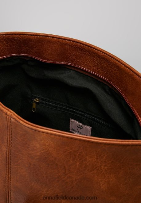 Anna Field Women Across Body Bag Cognac H42J4Z2502