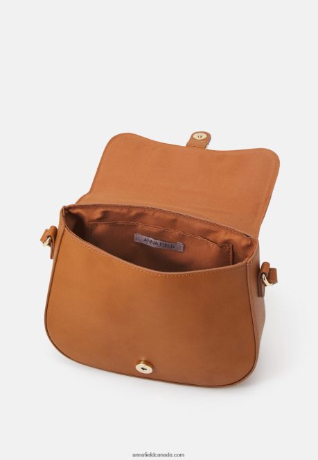 Anna Field Women Across Body Bag Cognac H42J4Z2504