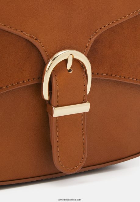 Anna Field Women Across Body Bag Cognac H42J4Z2504