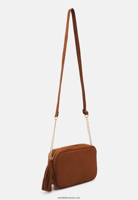Anna Field Women Across Body Bag Cognac H42J4Z2511