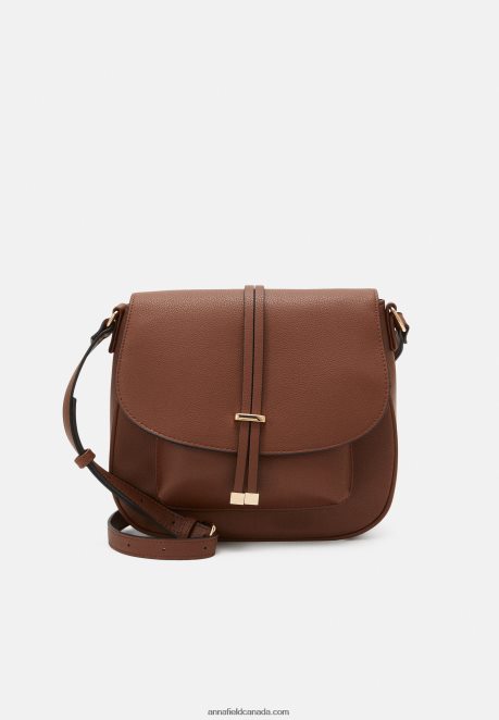 Anna Field Women Across Body Bag Cognac H42J4Z2522