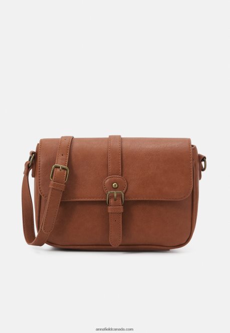 Anna Field Women Across Body Bag Cognac H42J4Z2530