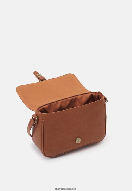 Anna Field Women Across Body Bag Cognac H42J4Z2530