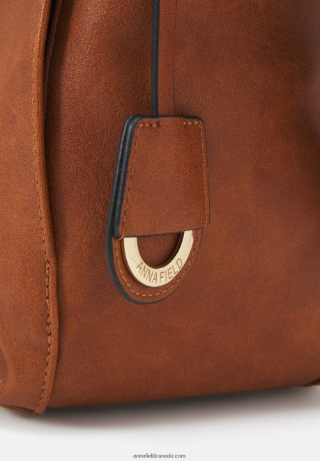 Anna Field Women Across Body Bag Cognac H42J4Z2558