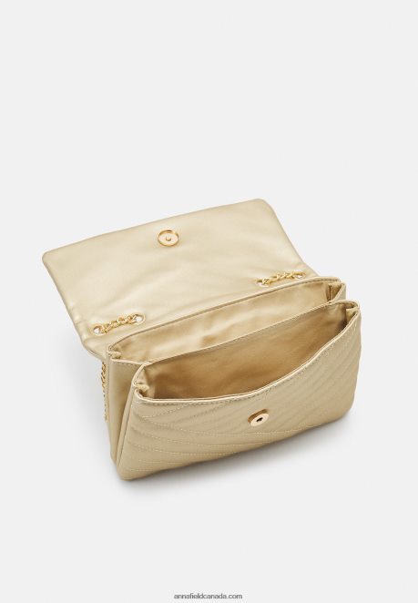 Anna Field Women Across Body Bag Gold-Coloured H42J4Z2513