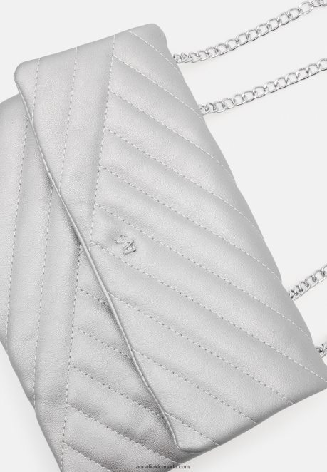 Anna Field Women Across Body Bag Silver-Coloured H42J4Z2551