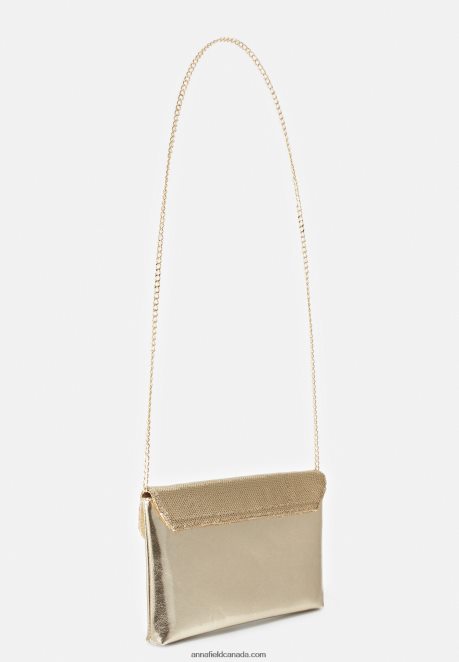 Anna Field Women Clutch 206 Gold H42J4Z2412