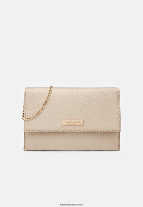 Anna Field Women Clutch 206 Gold H42J4Z2451