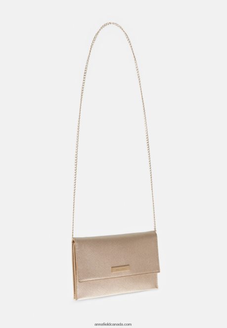 Anna Field Women Clutch 206 Gold H42J4Z2451