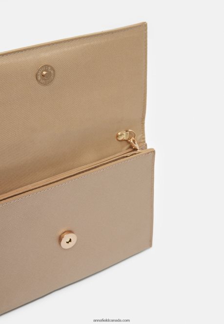 Anna Field Women Clutch 206 Gold H42J4Z2451