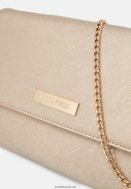 Anna Field Women Clutch 206 Gold H42J4Z2451