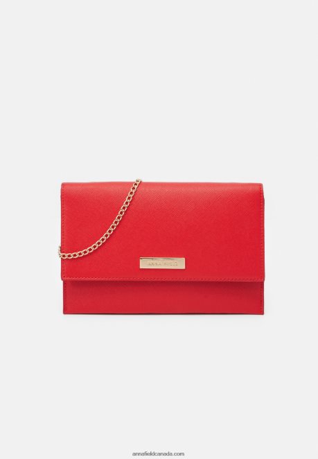 Anna Field Women Clutch 302 Red H42J4Z2435