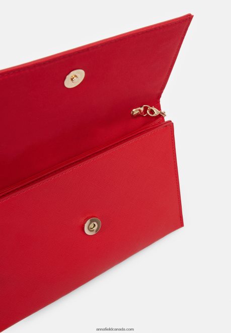 Anna Field Women Clutch 302 Red H42J4Z2435