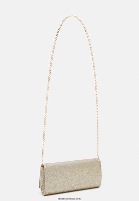 Anna Field Women Clutch Gold-Coloured H42J4Z2424