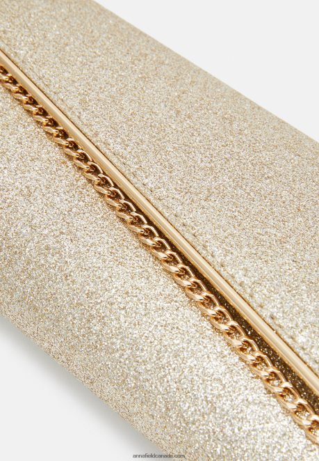 Anna Field Women Clutch Gold-Coloured H42J4Z2424