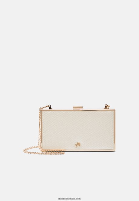 Anna Field Women Clutch Gold-Coloured H42J4Z2430