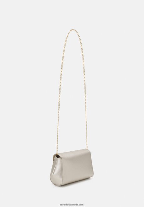 Anna Field Women Clutch Gold-Coloured H42J4Z2447