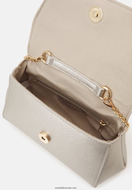 Anna Field Women Clutch Gold-Coloured H42J4Z2447