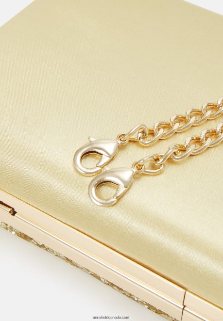 Anna Field Women Clutch Gold-Coloured H42J4Z2459