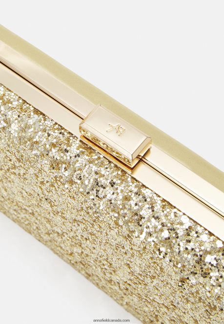 Anna Field Women Clutch Gold-Coloured H42J4Z2459