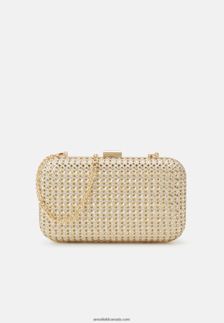 Anna Field Women Clutch Gold H42J4Z2418