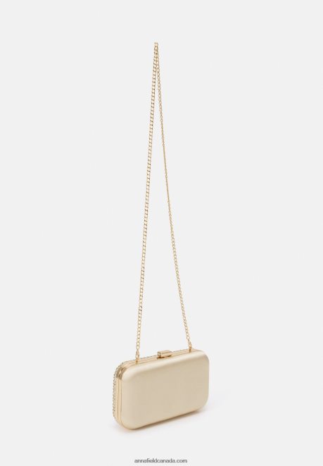 Anna Field Women Clutch Gold H42J4Z2418