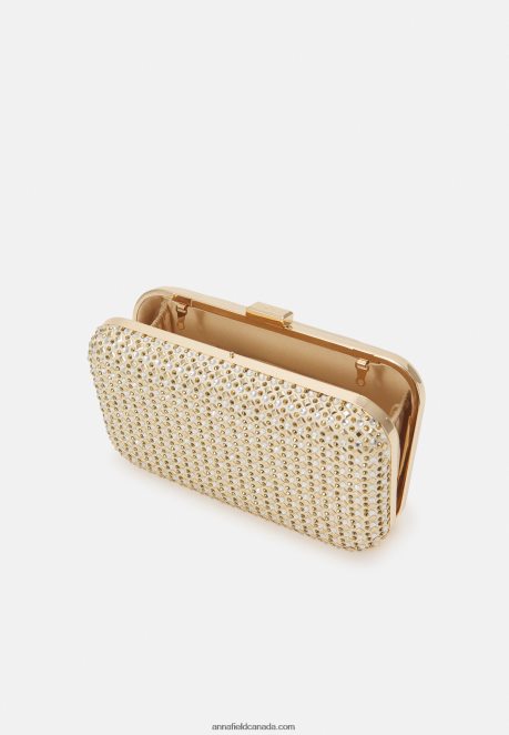 Anna Field Women Clutch Gold H42J4Z2418