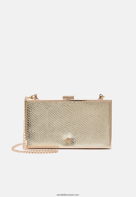 Anna Field Women Clutch Gold H42J4Z2440