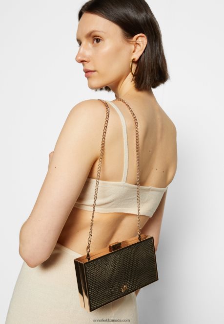 Anna Field Women Clutch Gold H42J4Z2440