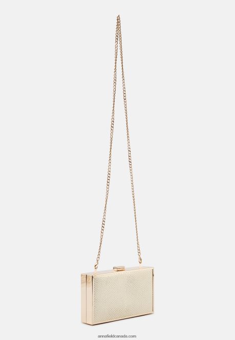 Anna Field Women Clutch Gold H42J4Z2440