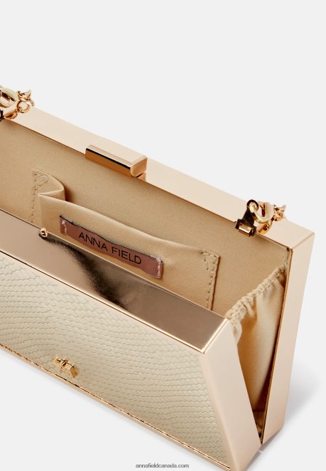 Anna Field Women Clutch Gold H42J4Z2440