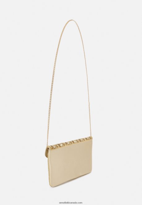Anna Field Women Clutch Gold H42J4Z2442