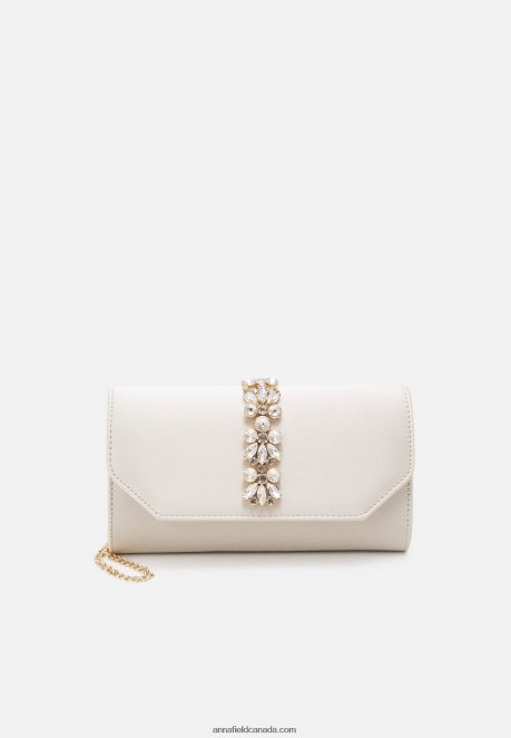 Anna Field Women Clutch Offwhite H42J4Z2393
