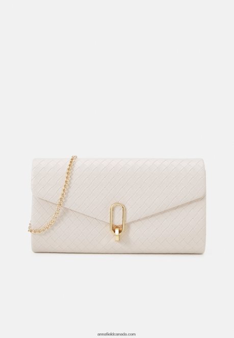 Anna Field Women Clutch Offwhite H42J4Z2456