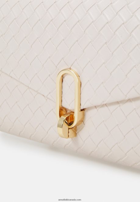 Anna Field Women Clutch Offwhite H42J4Z2456