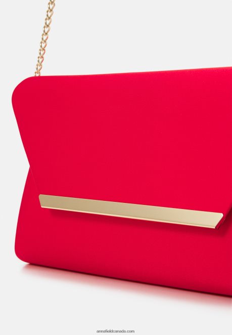 Anna Field Women Clutch Red H42J4Z2448