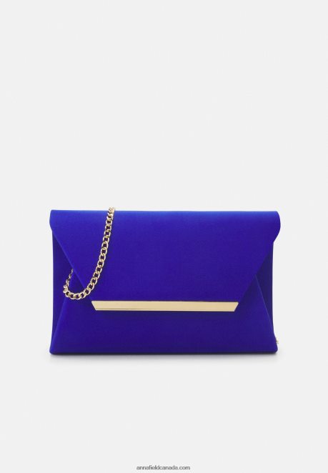 Anna Field Women Clutch Royal Blue H42J4Z2425