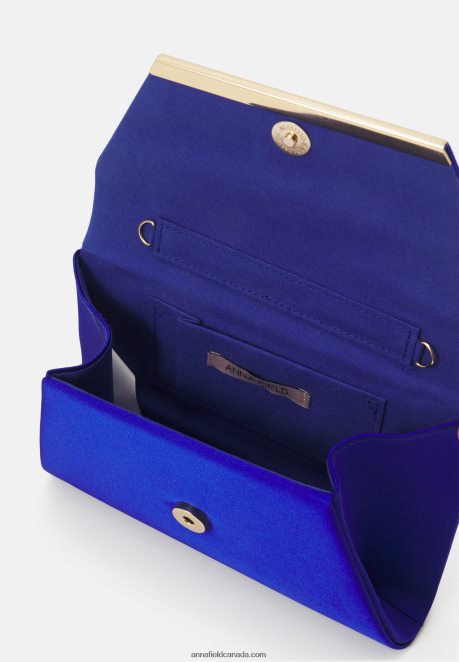 Anna Field Women Clutch Royal Blue H42J4Z2425